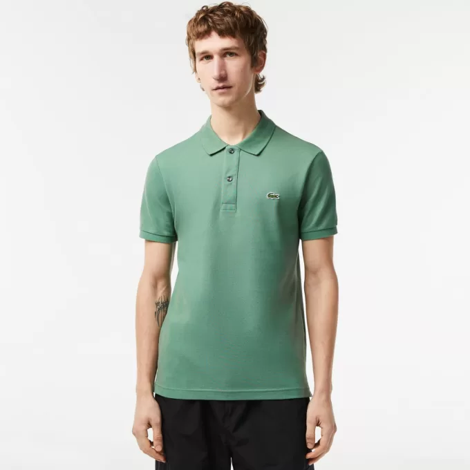 Original L.12.12 Slim Fit Petit Piqué bomulds poloshirt
