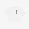 Oversize Iconic Croc Print Bomuld T-shirt
