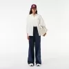 Oversized Fit bomuldspoplinskjorte