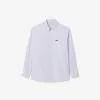 Oversized Fit bomuldspoplinskjorte