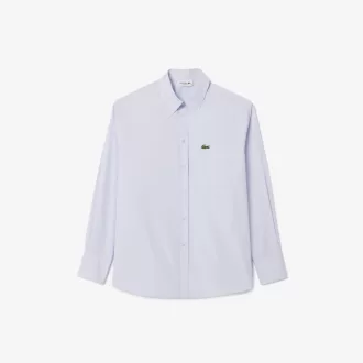 Oversized Fit bomuldspoplinskjorte