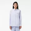 Oversized Fit bomuldspoplinskjorte