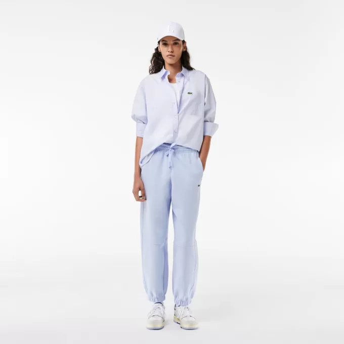Oversized Fit bomuldspoplinskjorte