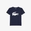 Oversized T-shirt i teknisk bomuld
