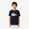Oversized T-shirt i teknisk bomuld