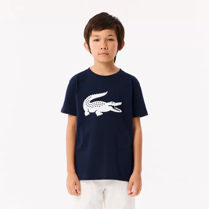 Oversized T-shirt i teknisk bomuld