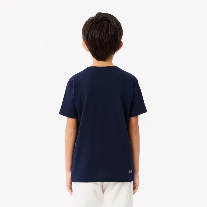 Oversized T-shirt i teknisk bomuld
