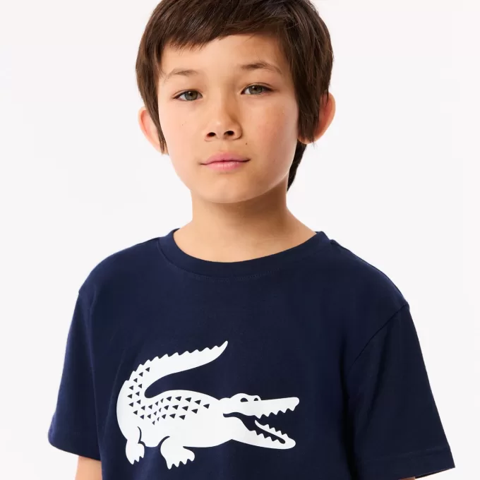 Oversized T-shirt i teknisk bomuld