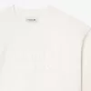 Oversized T-shirt med tennisbroderi i bomuld