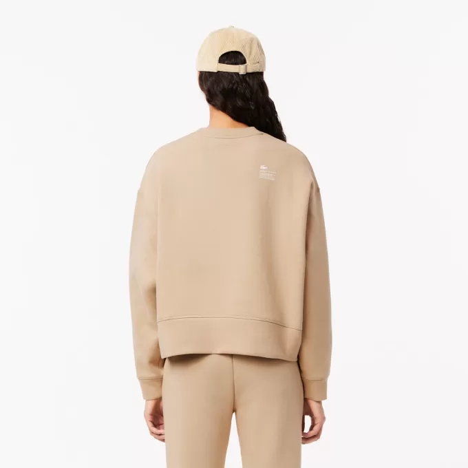 Oversized bomulds sweatshirt