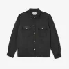 Oversized denim overshirt
