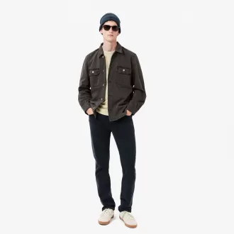 Oversized denim overshirt