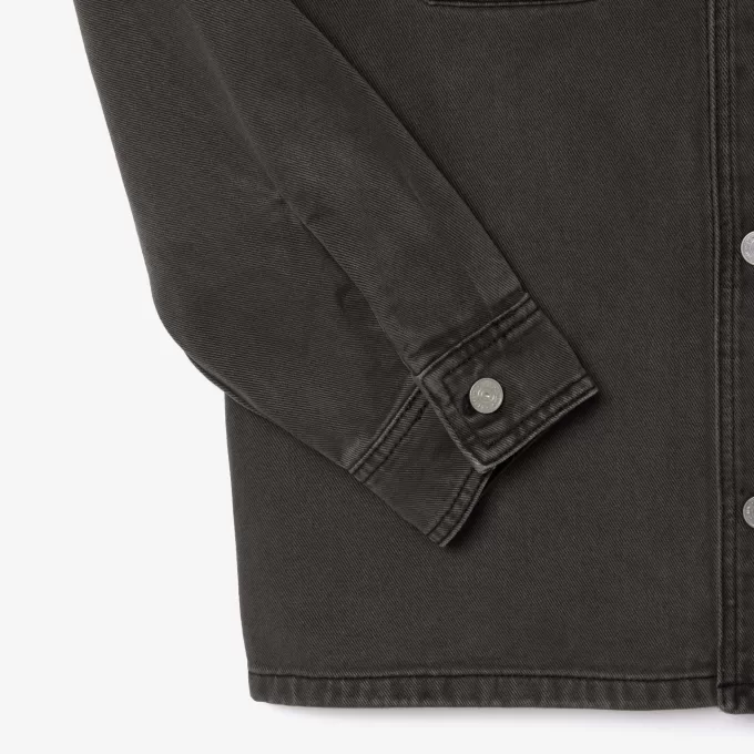 Oversized denim overshirt