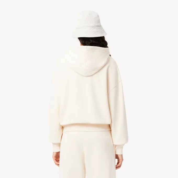 Oversized hættetrøje med vasket effekt
