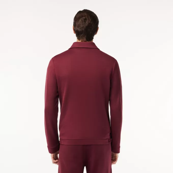 Paris Zip-Up Interlock Sweatshirt