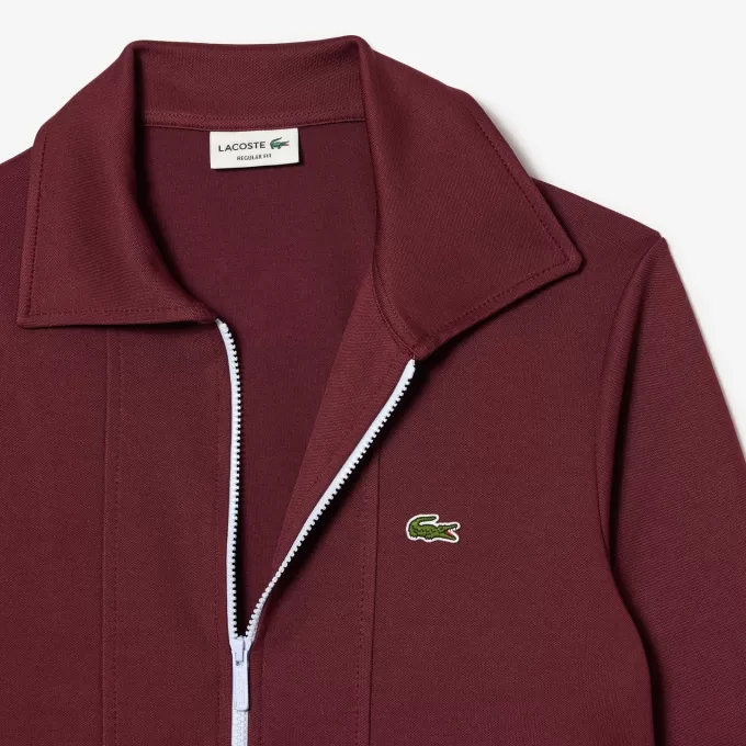 Paris Zip-Up Interlock Sweatshirt