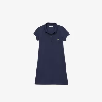 Pigepolo-stil bomuldskjole