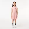Pigers Lacoste Fit og Flare Stretch Piqué Polo Dress