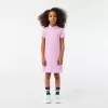 Piges polo-stil bomuldskjole