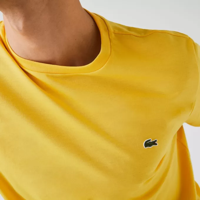 Pima Bomuld Jersey T-shirt med rund hals til mænd