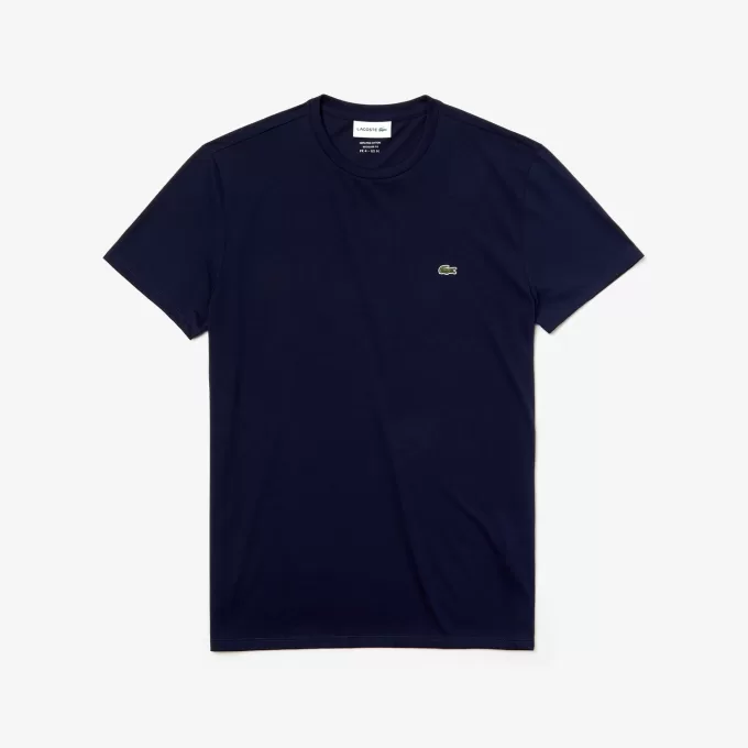 Pima Bomuld Jersey T-shirt med rund hals til mænd