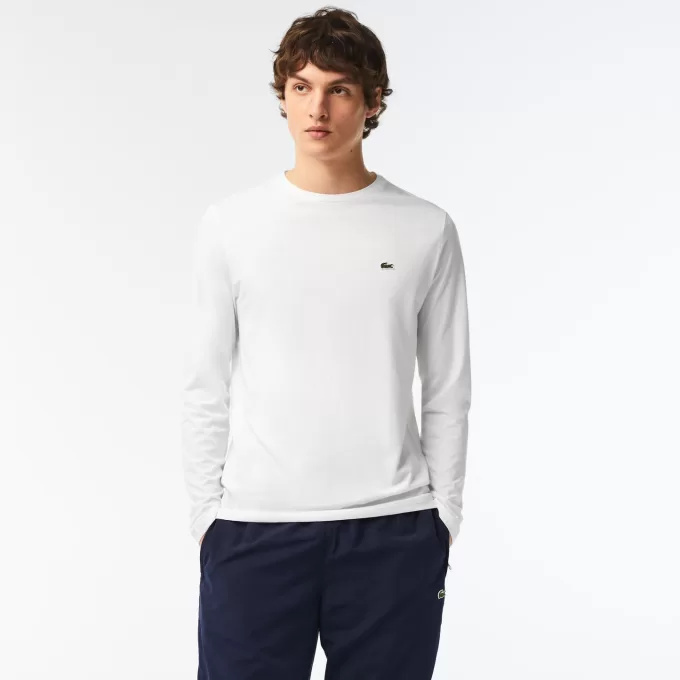 Pima Bomuld Jersey T-shirt med rund hals til mænd