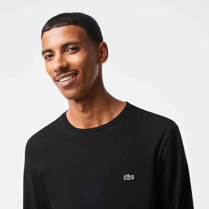 Pima Bomuld Jersey T-shirt med rund hals til mænd
