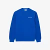 Piqué Badge Accent Sweatshirt