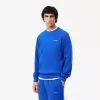 Piqué Badge Accent Sweatshirt