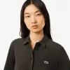 Sweater med V-hals i bomuld
