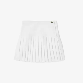 Piqué sportsnederdel med integrerede shorts