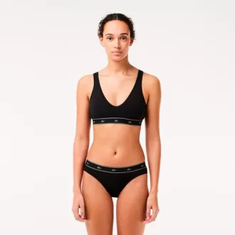 Polstret Trekant Bralette i bomuld