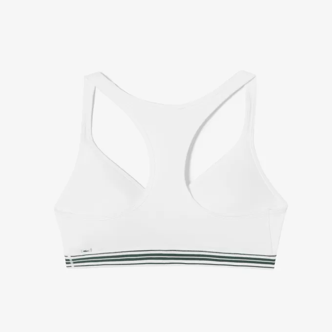 Polstret stretchtrøje-logo-bralette