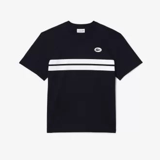 Print Tilbage Bomuld T-shirt Print Tilbage Bomuld T-shirt