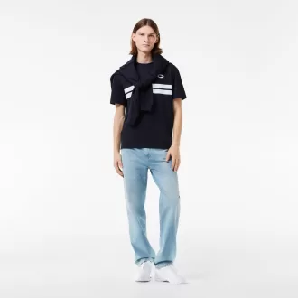 Print Tilbage Bomuld T-shirt Print Tilbage Bomuld T-shirt