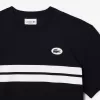 Print Tilbage Bomuld T-shirt