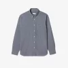 Regular Fit Gingham Poplin skjorte