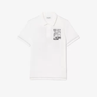 Regular Fit Lacoste Movement Poloshirt med tryk