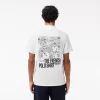 Regular Fit Lacoste Movement Poloshirt med tryk