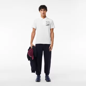 Regular Fit Lacoste Movement Poloshirt med tryk