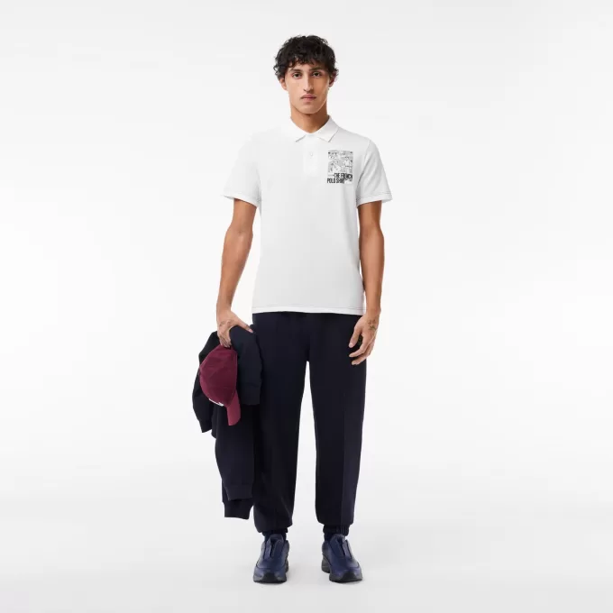 Regular Fit Lacoste Movement Poloshirt med tryk