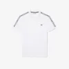Regular Fit Logo Stripe Stretch Bomuld Poloshirt
