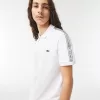 Regular Fit Logo Stripe Stretch Bomuld Poloshirt