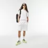 Regular Fit Logo Stripe Stretch Bomuld Poloshirt