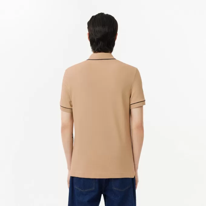 Regular Fit Paris Stretch Piqué Polo Shirt
