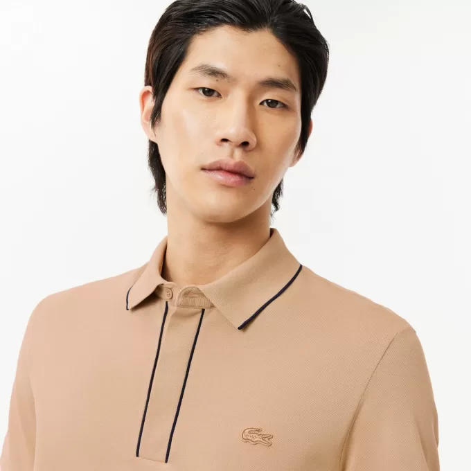 Regular Fit Paris Stretch Piqué Polo Shirt