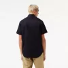 Regular Fit Solid Bomuldsskjorte til mænd
