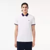 Regular Fit Stretch Bomuld Piqué Poloshirt med kontrastkrave