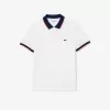 Regular Fit Stretch Bomuld Piqué Poloshirt med kontrastkrave