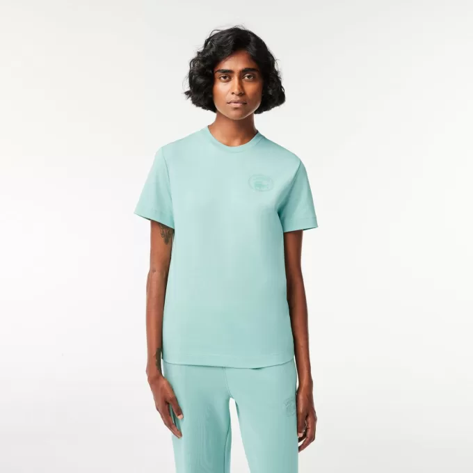 Regular Fit T-shirt med signaturtryk